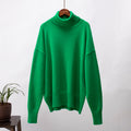 High Collar Loose Sweater - DippedShop Wholesale - #6115