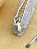 Floral Embossed Portable Large Capacity Makeup Bag MK2BW6W10BOB396