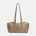 Minimalist Solid Color PU Leather Boston Bag 6W10BBG2406