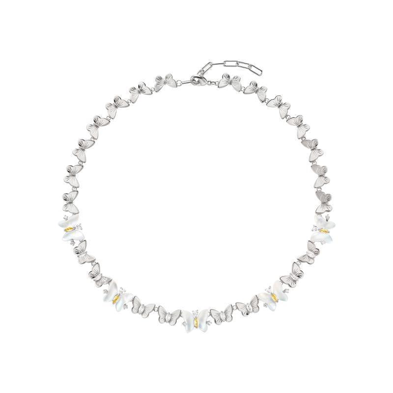 Gold Plated Butterfly Choker - DippedShop Wholesale - #1347
