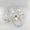 Jelly Clear Tote Stadium Approved Shoulder Bag 6W10BBG2123