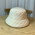 Quilted Puffer Bucket Hat - DippedShop Wholesale - #4547