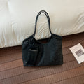 Retro Leopard Print Shopping Tote Bag 6W10BBG2483