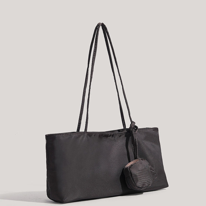Simple Solid Color Large Capacity Underarm Bag 6W10BBG1933