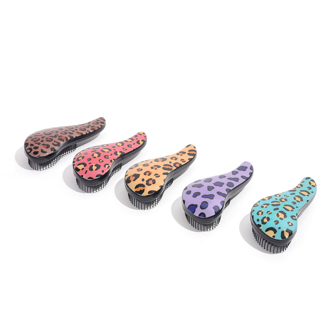 Leopard Print Massage Air Cushion Comb DPHC20