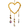 Crystal Heart Suncatcher - DippedShop Wholesale - #0083