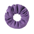Minimalist Solid Color Rib Texture Hair Tie 6W6HSR511