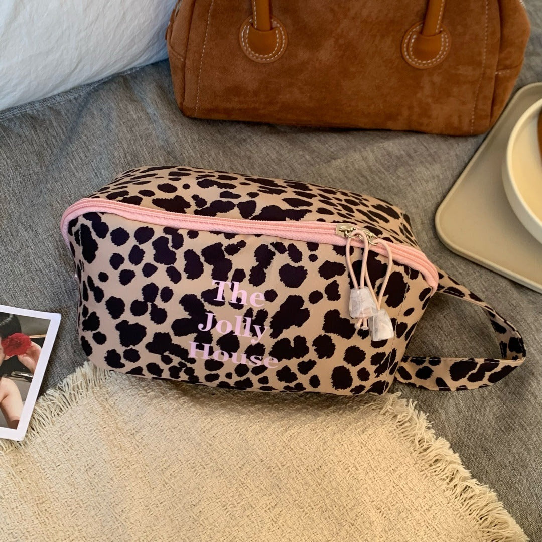 Simple Leopard Print Travel Large - DippedShop Wholesale - #1779