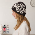 Snowflake Jacquard Knit Beanie - DippedShop Wholesale - #5315