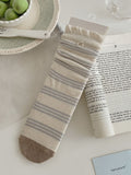 Vintage Jacquard Slouch Socks - DippedShop Wholesale - #6083