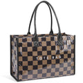 Casual Color Block Large Capacity Shoulder Bag 6W10BBG1959