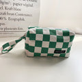 Aesthetic Checkered Large Capacity Stationery Pouch 6S10BOB1050