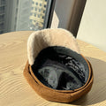 Fur Trim Beret Hat - DippedShop Wholesale - #2051