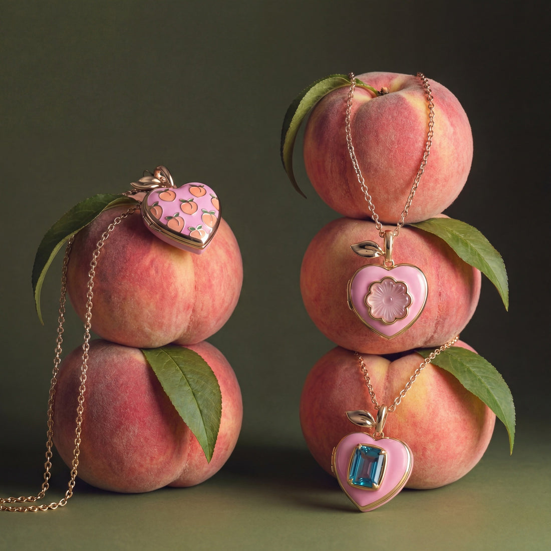 Heart Locket Necklace - DippedShop Wholesale - #3827