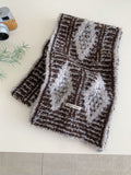 Wool Blend Knit Scarf - DippedShop Wholesale - #5619
