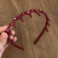 Stylish Colorful Rhinestones Non Slip Headband MK2SPM6W6HBD19