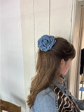 Cute Hawaiian Rose Flower Hair Claw Clip 6W6HCP1251