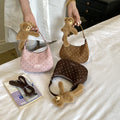Sweet Plush Bear Charm Polka Dot  Shoulder Bag 6W10BBG2478