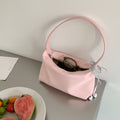 Simple Solid Color Nylon Handbag 6W10BBG1359