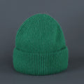 Simple Solid Warm Cuffed Ribbed Knit Beanie 6W6HAT687