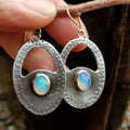 Geometric Cubic Zirconia Earrings - DippedShop Wholesale - #8227