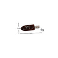 Elegant Sparkly Rhinestone No Crease Hair Clip 8AS6HCP505L