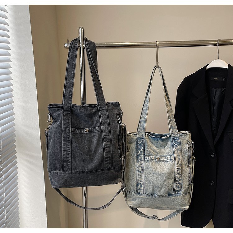 Casual Washed Distressed Crossbody Bag 6W10BBG1398