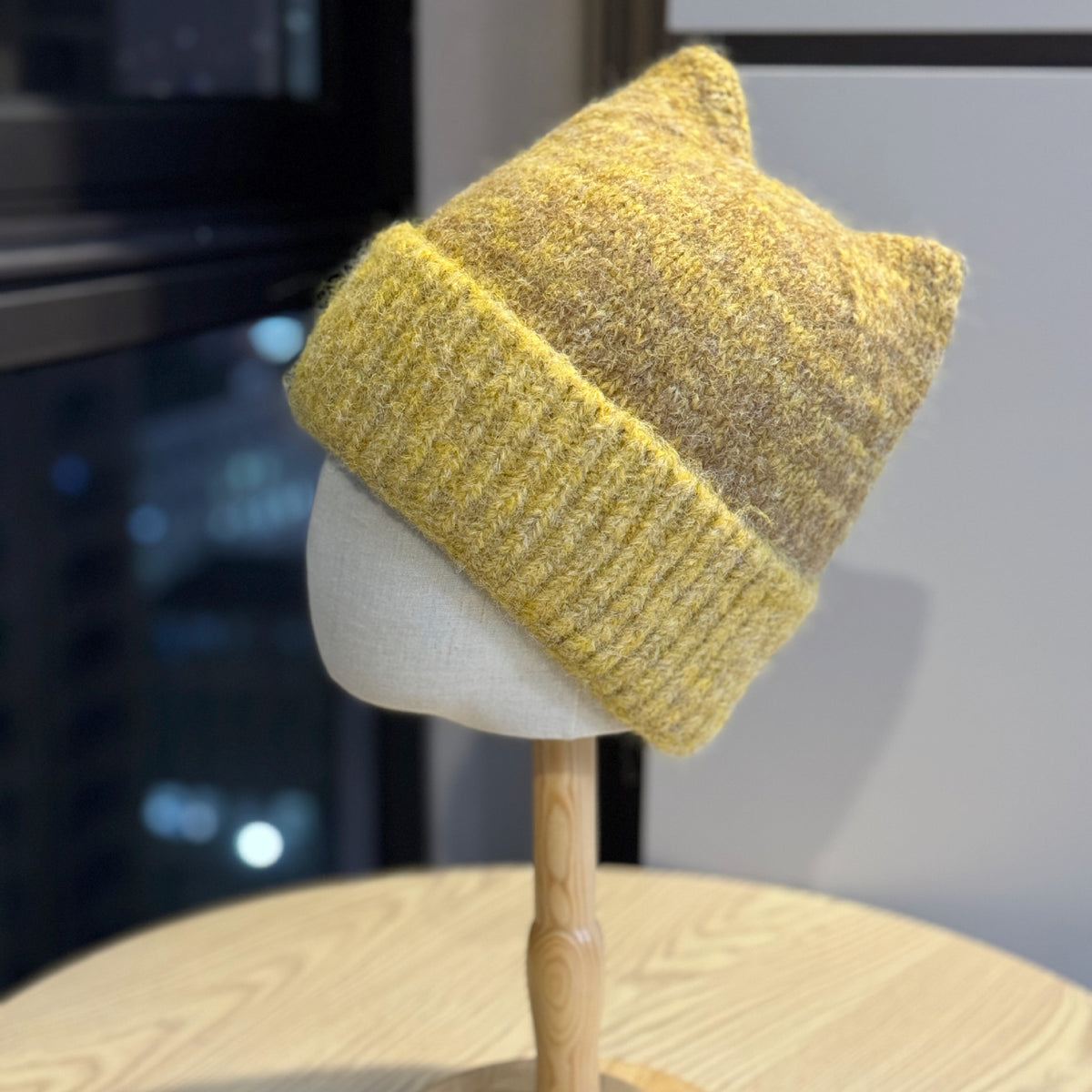 Cat Ear Knit Beanie - DippedShop Wholesale - #3523
