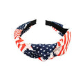 Fashion Start Pattern Knotted Wide Hair Band 8AS6HBD68L