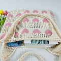 Hollow Out Knit Tote Bag - DippedShop Wholesale - #1139