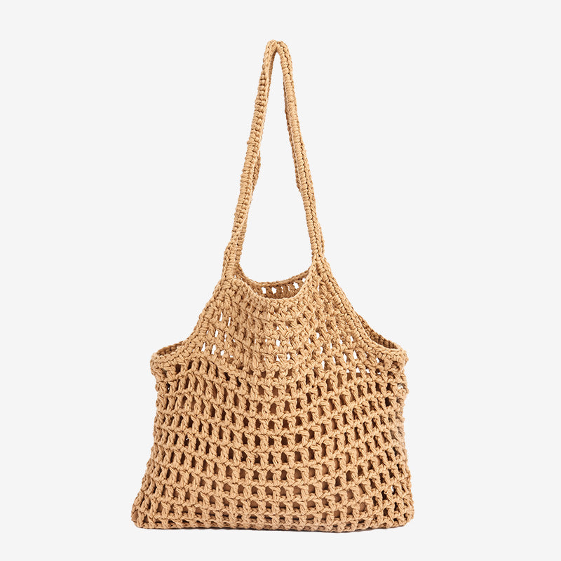 Boho Crochet Beach Bag - DippedShop Wholesale - #6515
