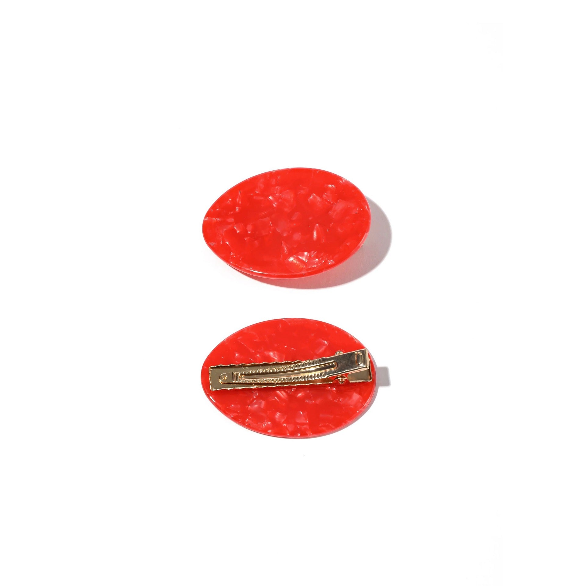 Cute Oval Duck Bill Acetate Hiar Clip 8AS6HCP259T