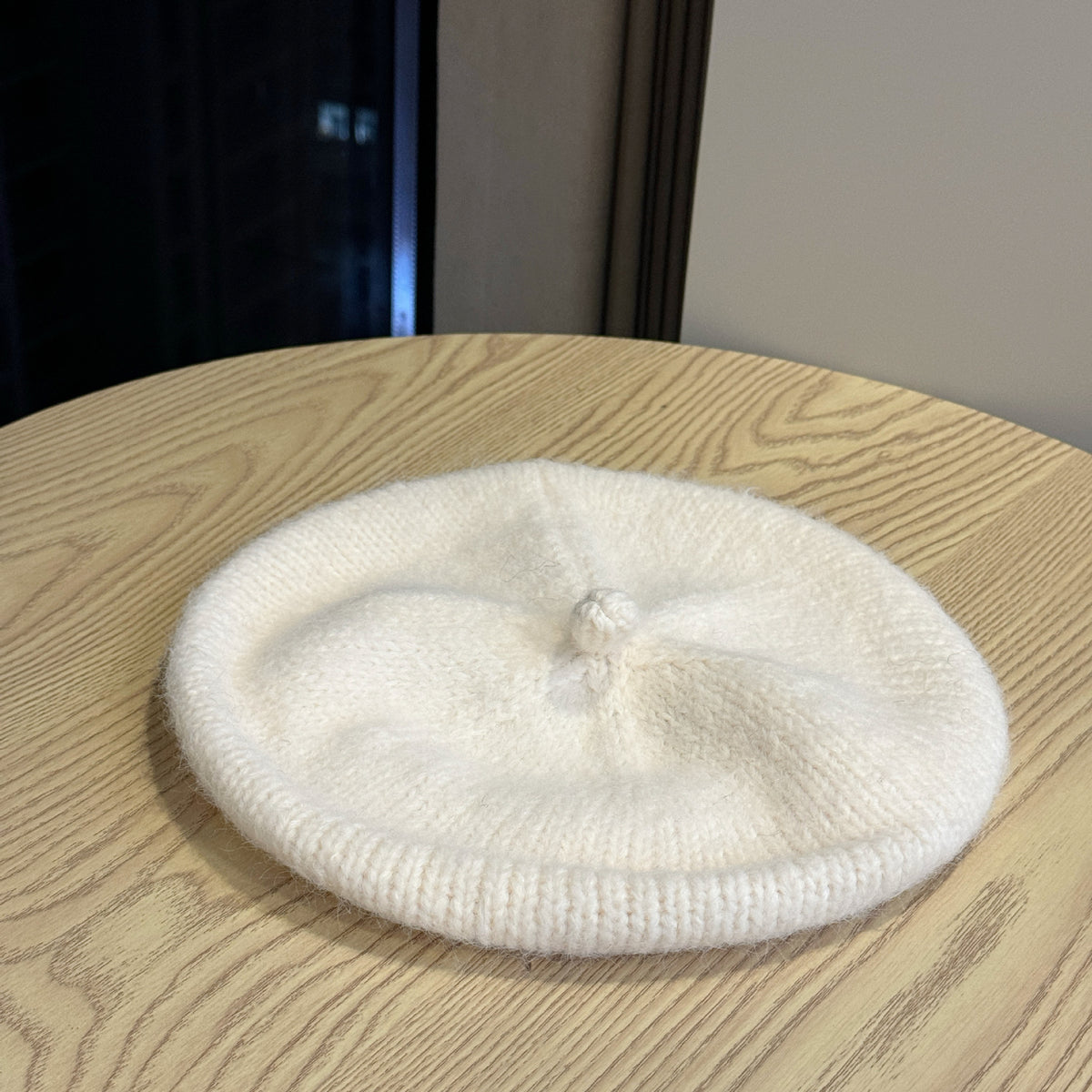 Mohair Knit Beret Hat - DippedShop Wholesale - #1699