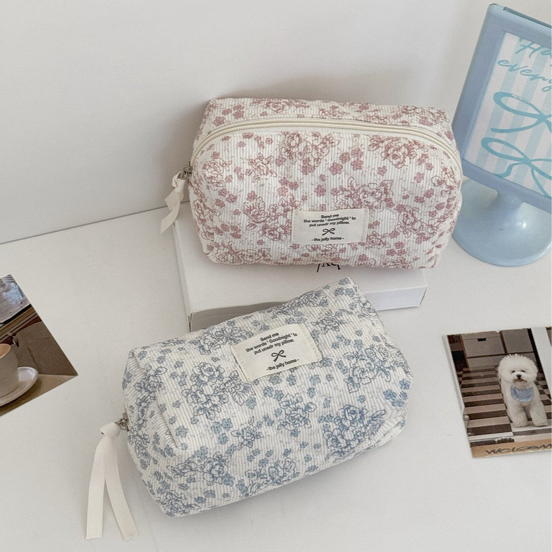 Vintage Flower Travel Bag - DippedShop Wholesale - #4659