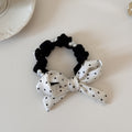Bowknot Pearl Polka Hair Tie - DippedShop Wholesale - #1107
