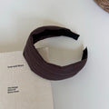 Fashion Striped Color Block Fabric Wide Headband 6W6HBD301