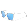 Retro Metal Oval Sunglasses - DippedShop Wholesale - #5171