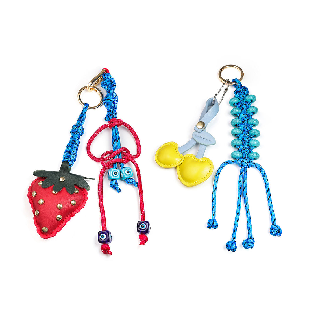 Strawberry Bead Bag Charm - DippedShop Wholesale - #2323