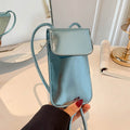Glossy PU Leather Crossbody Mini - DippedShop Wholesale - #0307