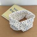 Floral Print Wide Headband - DippedShop Wholesale - #2963