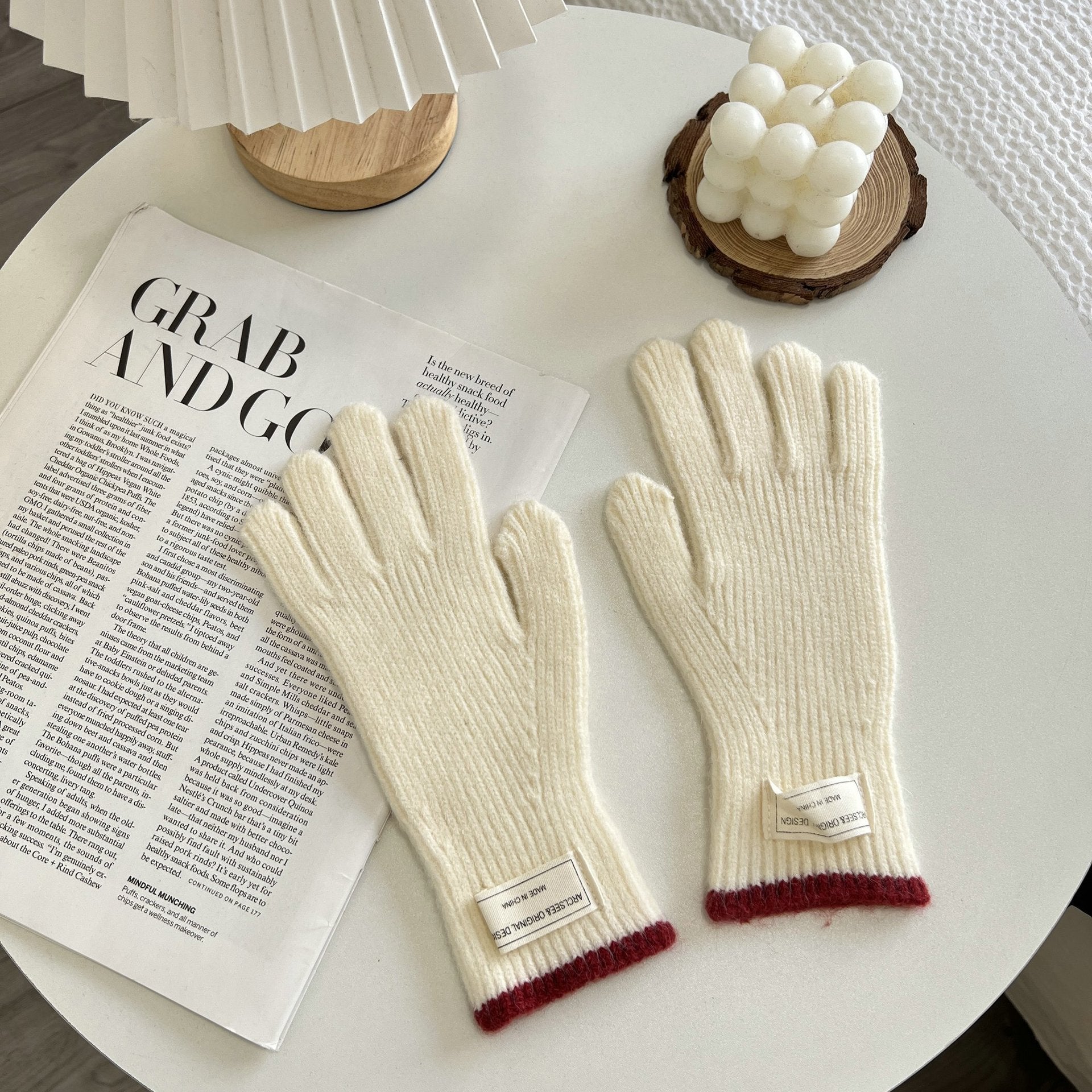 Touch Screen Knit Gloves - DippedShop Wholesale - #4915