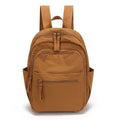 Casual Solid Color Waterproof Backpack 6S10BBG1446