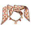 Vintage Flower Scarf Necklace - DippedShop Wholesale - #9827
