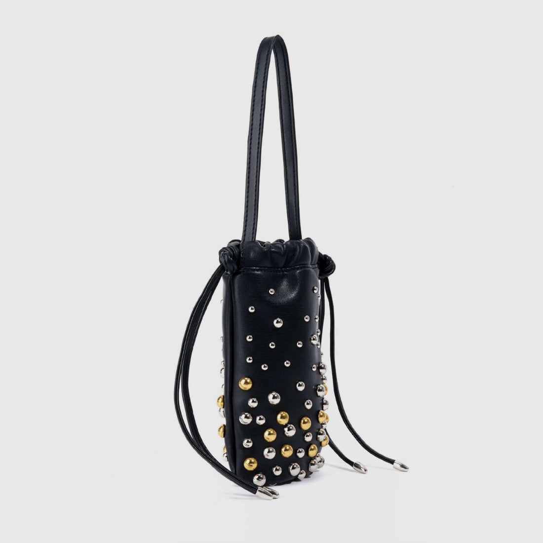 Metal Studded Bucket Bag - DippedShop Wholesale - #1987