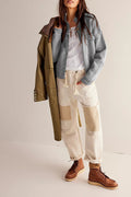 Stand Collar Button Cardigan - DippedShop Wholesale - #1219