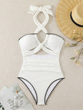 Sexy Criss Cross Swimsuit - DippedShop Wholesale - #3091