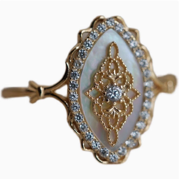 Elegant Gold Plated Hollow Out - DippedShop Wholesale - #5187