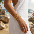 Vintage Gold Plated Starfish O - DippedShop Wholesale - #3523