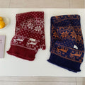 Jacquard Wool Blend Scarf - DippedShop Wholesale - #5155