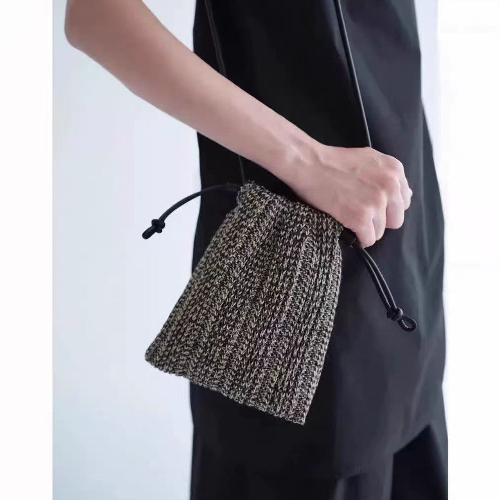 Minimalist Solid Color Lightweight Crossbody Bag MK2BK6W10BBG13